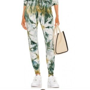 YOUNG FABULOUS & BROKE REID JOGGER PANTS TIE DYE M TIE DYE PRINT